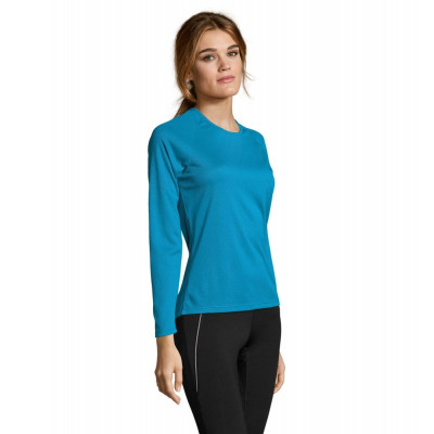 Женская спортивная футболка с длинным рукавом SPORTY LSL WOMEN