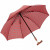 Зонт трость автомат DUO Safebrella® Gr. M, ф105, красный в клетку
