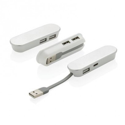 Концентратор USB, белый