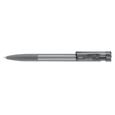 Ручка шариковая Liberty Clear SG пластик, холодный серый