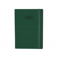 Щоденник датований 2026, NAMIB, зелений, А5, з гумкою без поролону