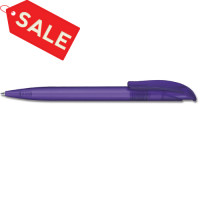 Ручка кулькова "CHALLENGER ICY" прозоро-фіолетова (PMS267)