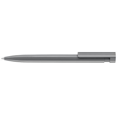 Ручка кулькова Liberty Polished пластик, світло сірий