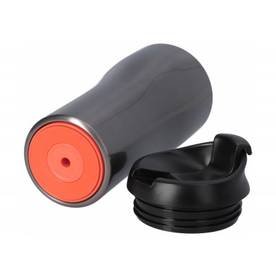 Термокружка металева з присоскою Optima IRON 380 мл, чорна