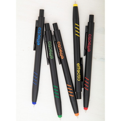 Ручка-стилус алюмінієва 'Crovy' з можливістю кольорового гравіювання в тубусі Ручка-стилус алюмінієва 'Crovy' з можливістю кольорового гравіювання в тубусі