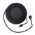 Беспроводная зарядная станция LINE ART ROUND QI LGHTNING, 10W светящийся логотип