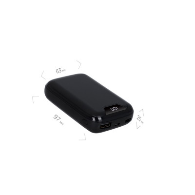 powerbank ERGO LP-С12 - 10000 mAh Li-pol TYPE-C (Black)