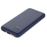 powerbank PURIDEA S3 15000mAh Li-Pol Rubber Blue & White