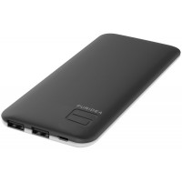 powerbank PURIDEA S4 6000mAh Li-Pol Rubber Black & White