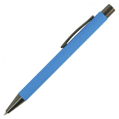 Ручка металлическая TARA, зеркальный лого