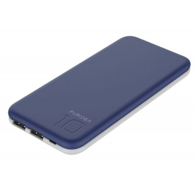 powerbank PURIDEA S2 10000mAh Li-Pol Rubber Blue & White