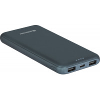 powerbank DEFENDER (83663)ExtraLife 10000F 2xUSB,2.1A,10000mAh,2входа