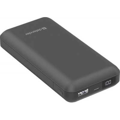 powerbank DEFENDER (83666)ExtraLife 16000S 16000mAh, 2.1A, LCDдисплей