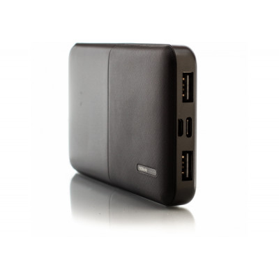 Мобільна батарея (Power Bank) Optima 4106, 10 000 mAh, 2*USB output, 5V 2.1A, колір чорний