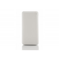 Мобільна батарея (Power Bank) Optima 4107, 20 000 mAh, 2*USB output, 5V 2.1A, колір білий