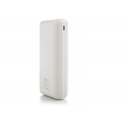 Мобільна батарея (Power Bank) Optima 4107, 20 000 mAh, 2*USB output, 5V 2.1A, колір білий