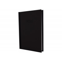 Щоденник датований 2026, SATIN, чорний, А5