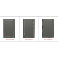 Записна книжка 'Туксон' А5 кольоровий зріз (Ivory Line)