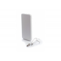Мобільна батарея (Power Bank) Optima 4111, 10 000 mAh, 2*USB output, 5V 2.1A, колір білий