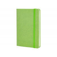 Діловий записник VIVELLA, А5, м’яка обкладинка, гумка, білий блок лінія, фісташковий
