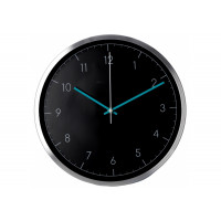 Годинник настінний металевий Optima MODERN, чорний