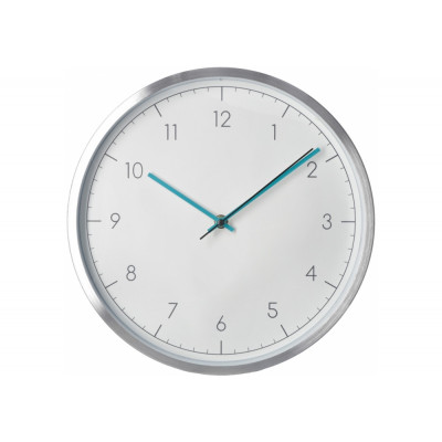 Годинник настінний металевий Optima MODERN, білий