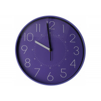 Годинник настінний пластиковый Optima FLASH, синій