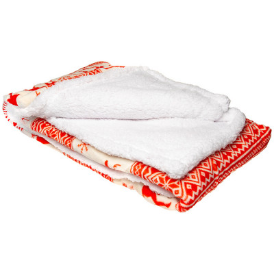 Плед двосторонній шерповий 'Cozy Winter' ТМ "Sun Line" 420 г/м²