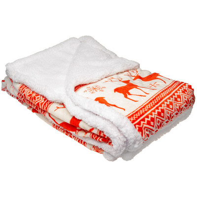 Плед двосторонній шерповий 'Cozy Winter' ТМ "Sun Line" 420 г/м²