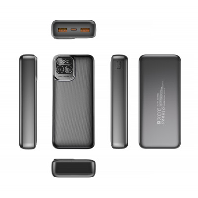 Універсальний зарядний пристрій Optimus 20000 mAh, TM TEG