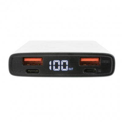 Повербанк 10 000 mAh з індикатором батареї
