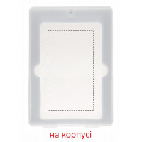 Пластикова коробка для флеш-пам'яті у формі кредитної картки