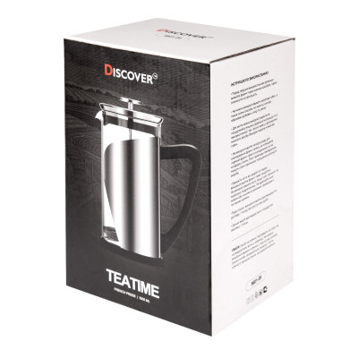 Френч-прес TeaTime, 1000 ml TM Discover Френч-прес TeaTime, 1000 ml TM Discover