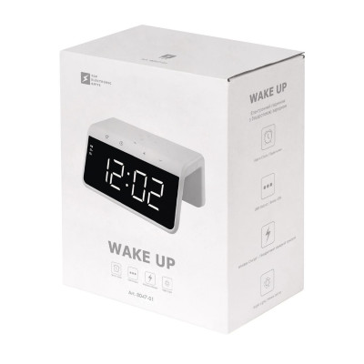 Годинник з бездротовою зарядкою Wake Up, TM TEG