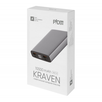 Універсальний зарядний пристрій Kraven 10000 mAh, TM TEG