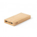 Повербанк Bamboo 10000 mAh, бездротова зарядка 5W, сонячна зарядка