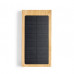 Повербанк Bamboo 10000 mAh, бездротова зарядка 5W, сонячна зарядка