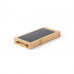 Повербанк Bamboo 10000 mAh, бездротова зарядка 5W, сонячна зарядка
