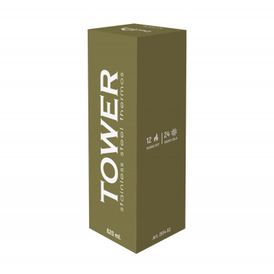 Термопляшка Tower, ТМ Discover
