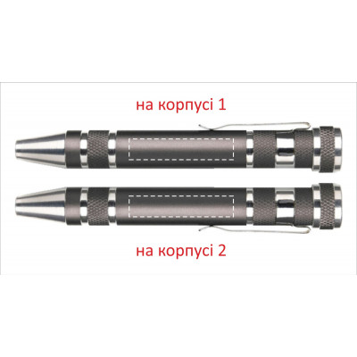 Викрутка 'ToolPen' металева 8-в-1