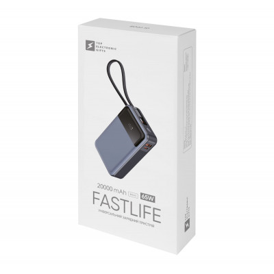 Універсальний зарядний пристрій FastLife 20000 mAh, TM TEG