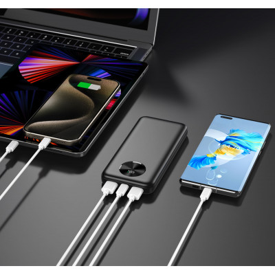 Універсальний зарядний пристрій Bling 10000 mAh, TM TEG
