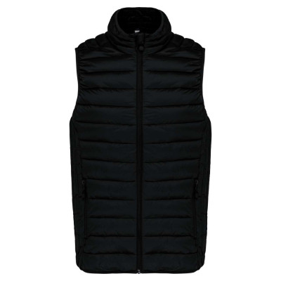 LADIES` LIGHTWEIGHT SLEEVELESS FAKE DOWN JACKET, XXL