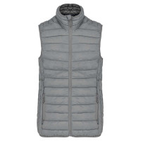 LADIES` LIGHTWEIGHT SLEEVELESS FAKE DOWN JACKET, XXL
