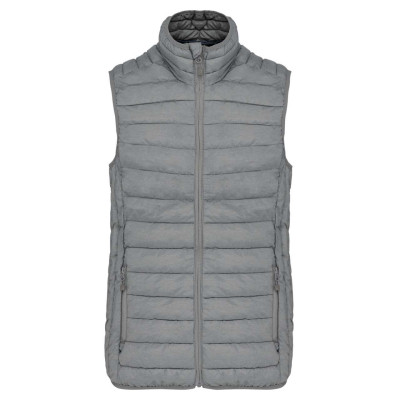 LADIES` LIGHTWEIGHT SLEEVELESS FAKE DOWN JACKET, XXL
