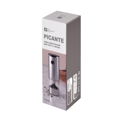 Млин електричний для солі та перцю Picante, TM TEG Млин електричний для солі та перцю Picante, TM TEG