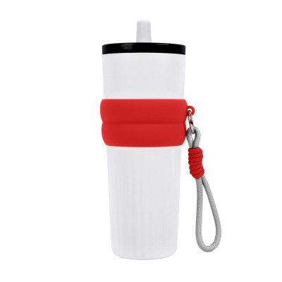 Силиконовое кольцо с веревкой