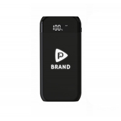 Повербанк з підсвіткою Galaxy 10000 mAh, ТМ TEG