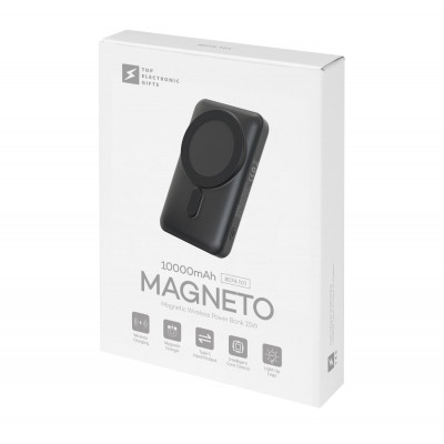 Повербанк с подсветкой Magneto 10000 mAh, ТМ TEG