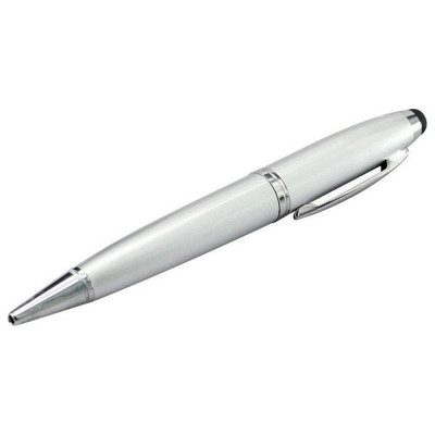 Ручка-стилус 'МеморіПен' 128 Гб металева поворотна